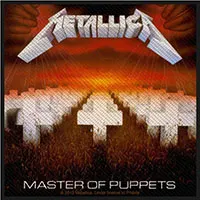Metallica- Master Of Puppets Woven Patch (ep1396)