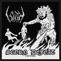 Sigh- Scorn Defeat Woven Patch (ep1417)