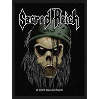 Sacred Reich- Skull Woven patch (ep1424)
