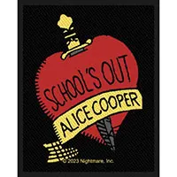 Alice Cooper- School's Out Woven patch (ep1427)