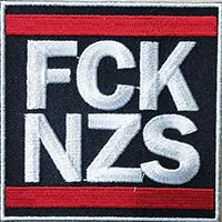 Anti Nazi- FCK NZS Embroidered Patch