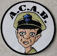 A.C.A.B. (Barney) Embroidered Patch