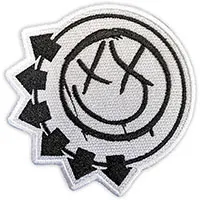 Blink 182- Black Face & Arrows embroidered patch (ep1452)
