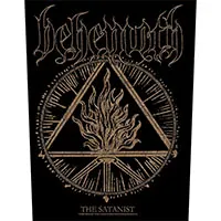 Behemoth- The Satanist Sewn Edge Back Patch (bp310)