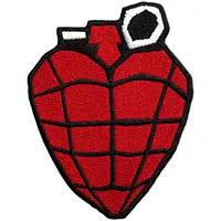 Green Day- Grenade Embroidered Patch (ep1469)