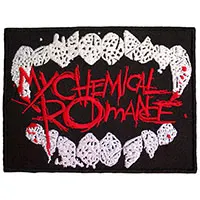 My Chemical Romance- Fangs Embroidered Patch (ep1483)
