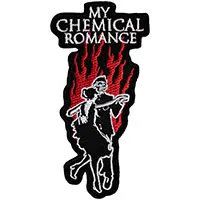 My Chemical Romance- Flames Embroidered Patch (ep1484)