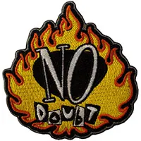 No Doubt- Logo Embroidered Patch (ep1497)