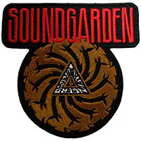 Soundgarden- Badmotorfinger (Red Logo) Embroidered Patch (ep1503)