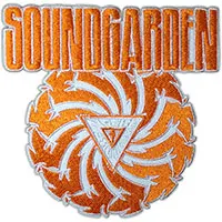 Soundgarden- Badmotorfinger (Orange & White) Embroidered Patch (ep1504)