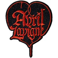 Avril Lavigne- Heart Embroidered Patch (ep1508)