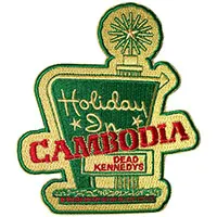 Dead Kennedys- Holiday In Cambodia Embroidered Patch (ep1514)