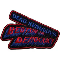 Dead Kennedys- Bedtime For Democracy Embroidered Patch (ep1520)