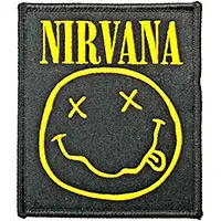 Nirvana- Happy Face Embroidered Patch (ep1529)