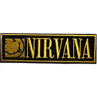 Nirvana- Logo & Happy Face Patch (ep1535)