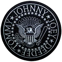 Ramones- Presidential Seal (Black) embroidered patch (ep1555)