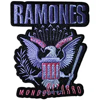 Ramones- Mondo Bizarro embroidered patch (ep1557)