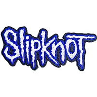 Slipknot- Blue & White Logo Embroidered Patch (ep1561)