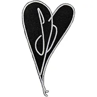 Smashing Pumpkins- Gish Heart Embroidered Patch (ep1564)