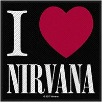 Nirvana- I Love Nirvana Woven Patch (ep1568)