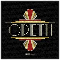 Opeth- Art Deco Logo Woven Patch (ep1584)