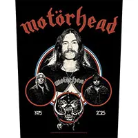Motorhead- 1975-2025 Sewn Edge Back Patch (bp318)