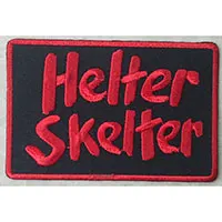Helter Skelter Embroidered Patch