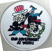 Our Government At Work Embroidered Patch