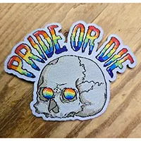 ThatScumbagJim Pride or Die Embroidered Patch  (ep1050)