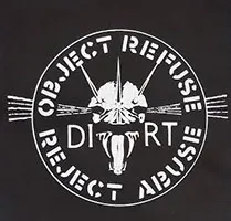Dirt- Object Refuse back patch