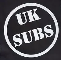 UK Subs- Logo back patch