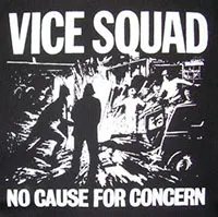 Vice Squad- No Cause For Concern back patch