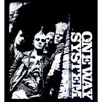 One Way System- Band Pic back patch