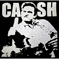Johnny Cash- Finger back patch