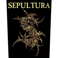 Sepultura- Discography S Sewn Edge Back Patch (bp323)