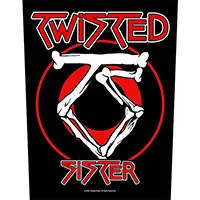 Twisted Sister- Logo Sewn Edge Back Patch (bp328)