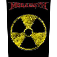 Megadeth- Radioactive Sewn Edge Back Patch (bp331)