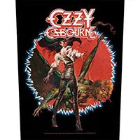 Ozzy Osbourne- The Ultimate Sin Sewn Edge Back Patch (bp337)