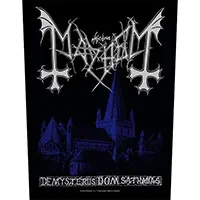 Mayhem- De Mysteriis Dom Sathanas Sewn Edge Back Patch (bp340)