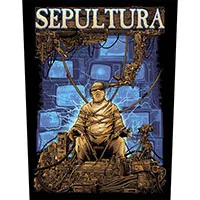 Sepultura- Chaos AD Sewn Edge Back Patch (bp350)