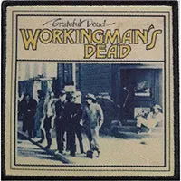 Grateful Dead- Workingman's Dead Woven Patch (ep1626)