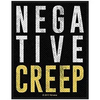Nirvana- Negative Creep Embroidered Patch (ep1630)