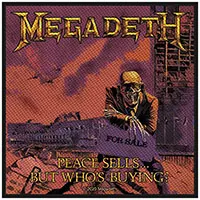 Megadeth- Peace Sells Woven patch (ep1634)