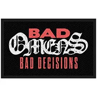 Bad Omens- Bad Decisions Woven patch (ep1635)