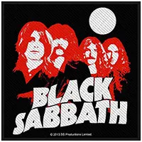 Black Sabbath- Red Faces Woven patch (ep1646)