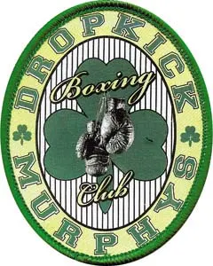 Dropkick Murphys- Boxing Club embroidered patch (ep294)