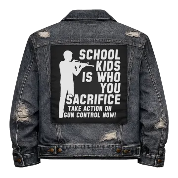 Action on Gun Control Back Patch