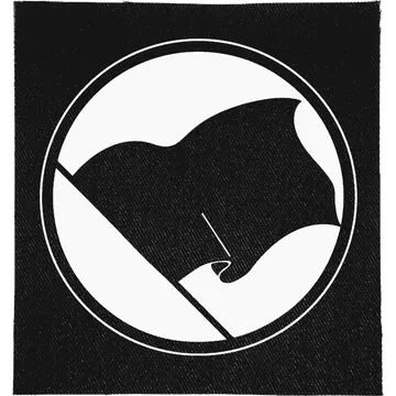 Anarchist Black Flag Patch