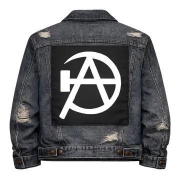 Anarcho Communism Back Patch
