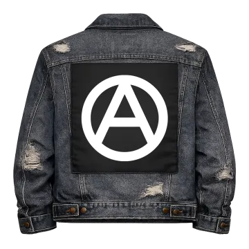 Anarchy A Back Patch